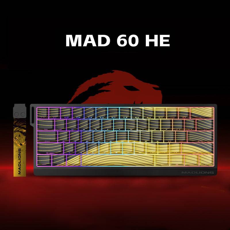 MADLIONS MAD60HE/MAD68HE Magnetic Game machinery Keyboard