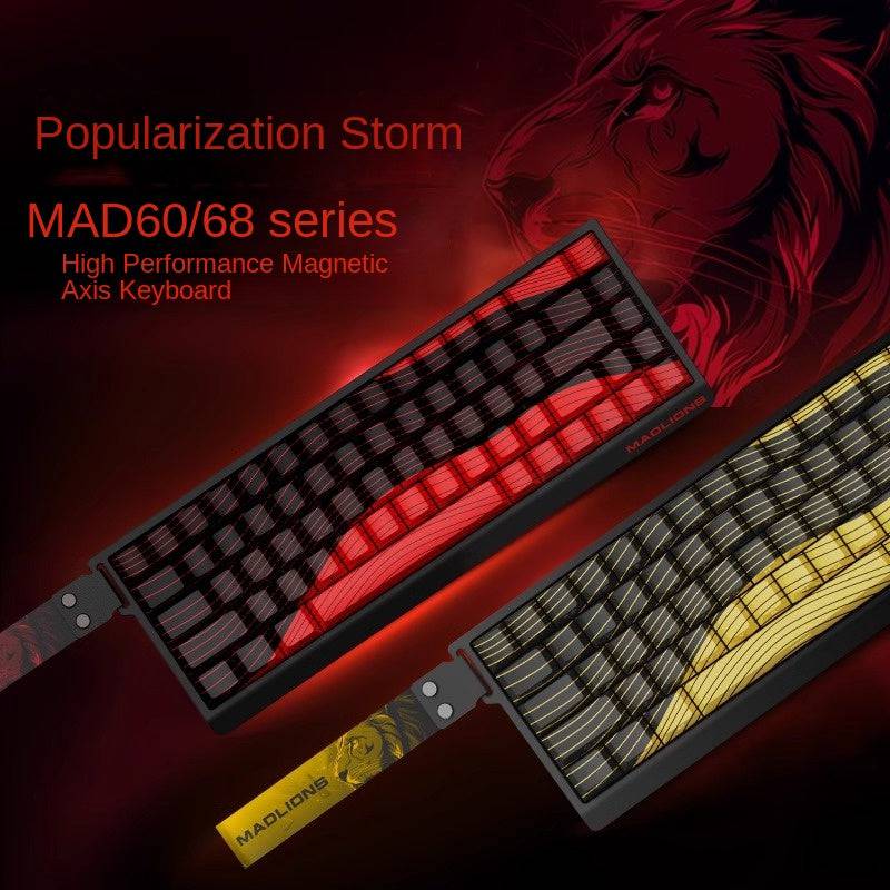 MADLIONS MAD60HE/MAD68HE Magnetic Game machinery Keyboard