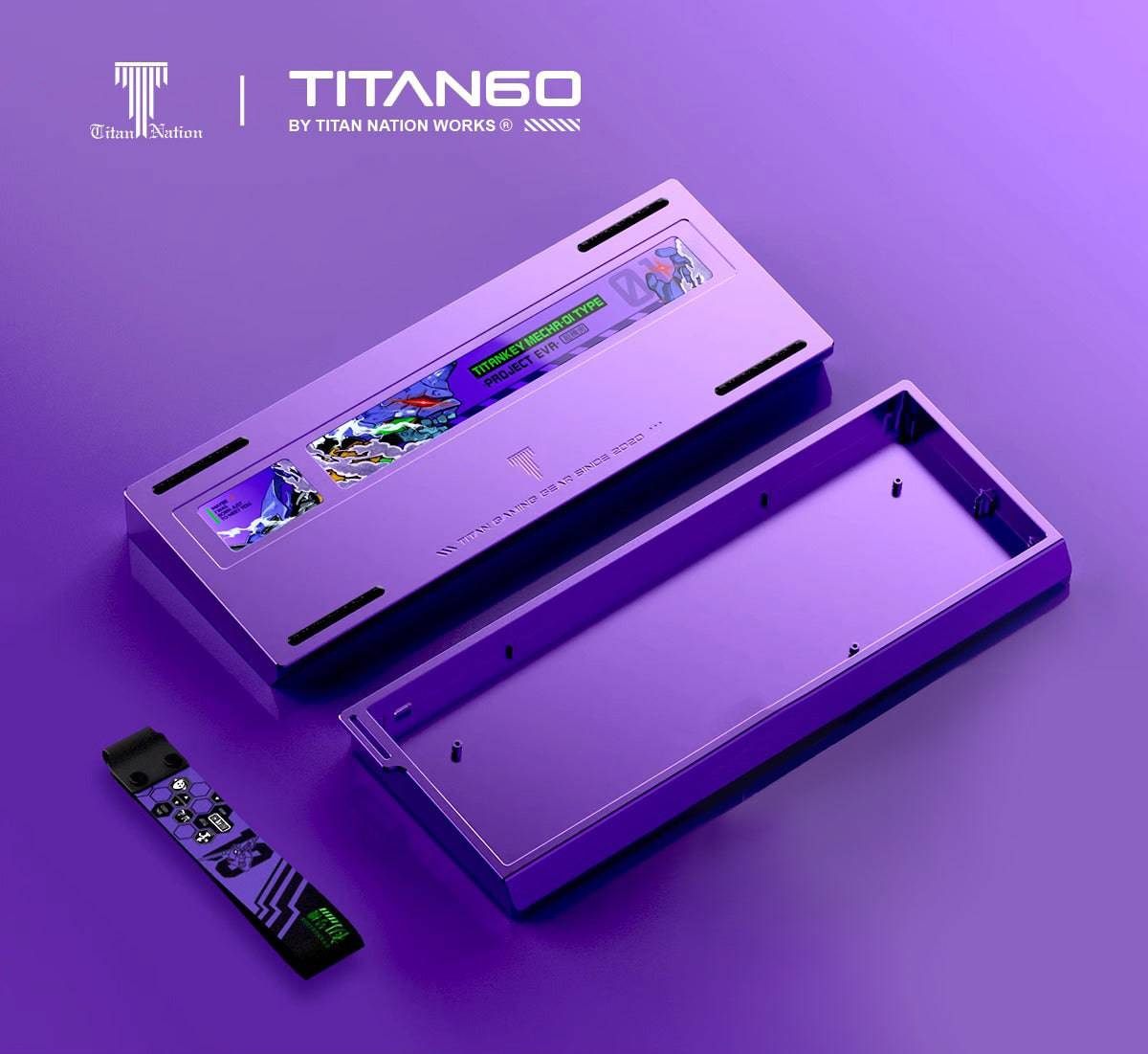 TITAN60 Keyboard Case Aluminum 60key Kit