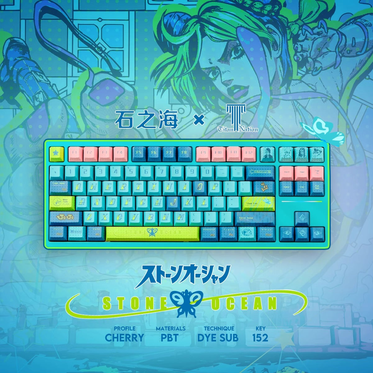 JOJO Keycap Set