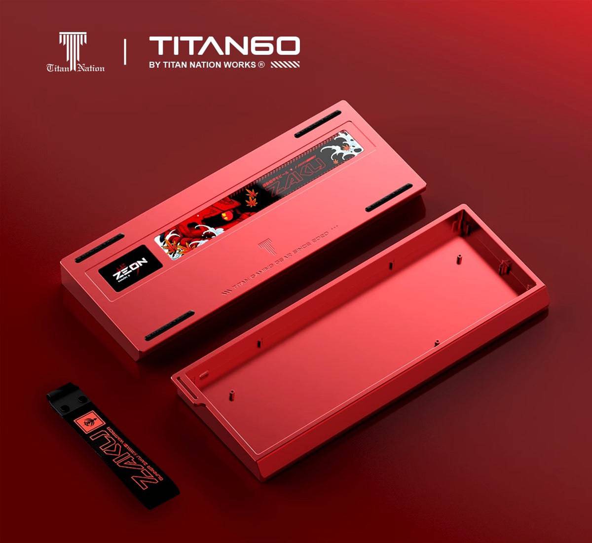 TITAN60 Keyboard Case Aluminum 60key Kit