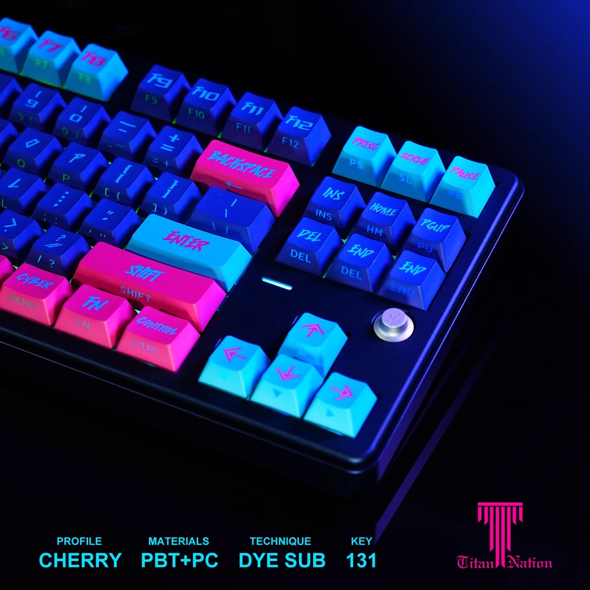 Cyberpunk Keycaps Set