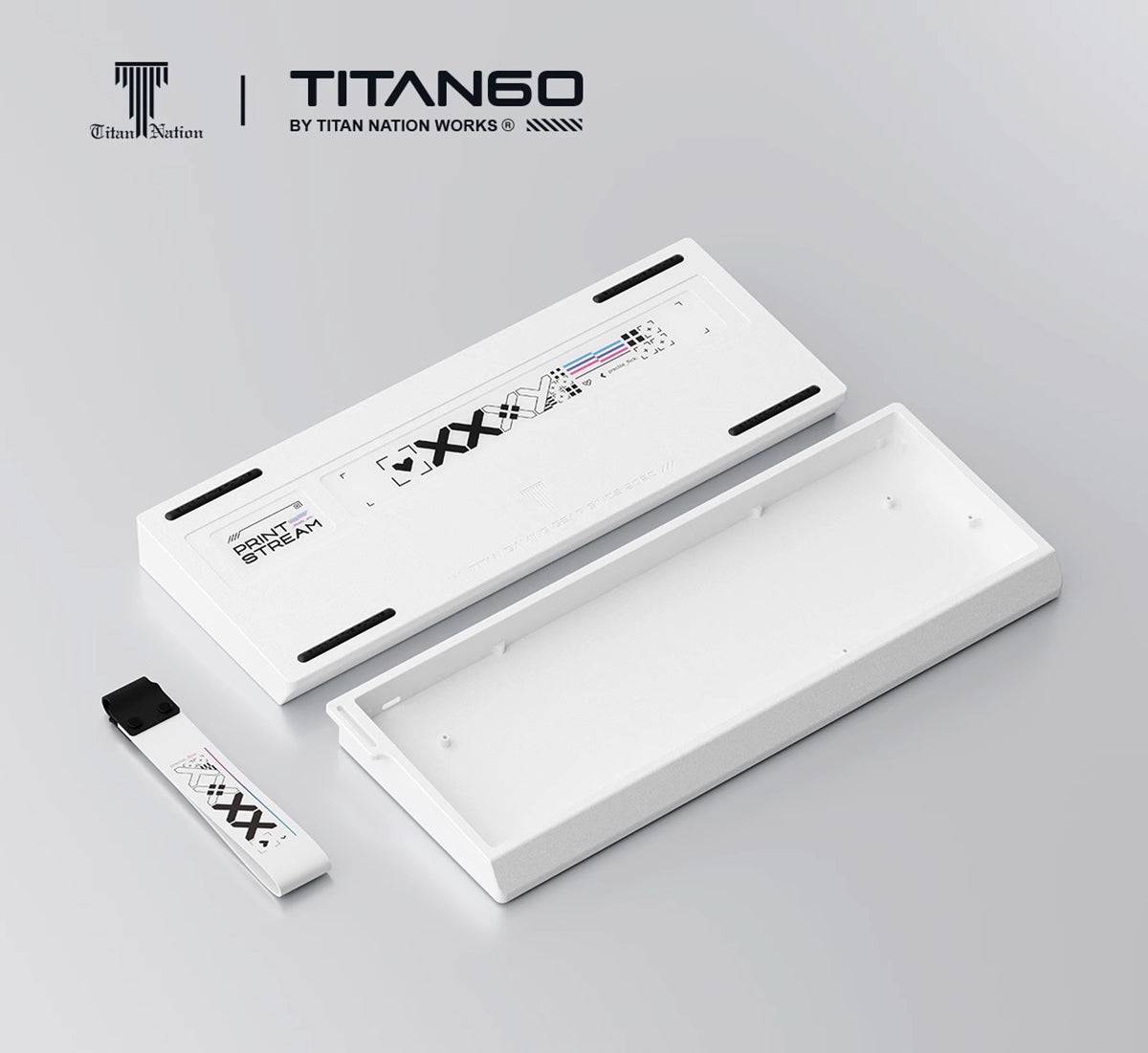 TITAN60 Keyboard Case Aluminum 60key Kit