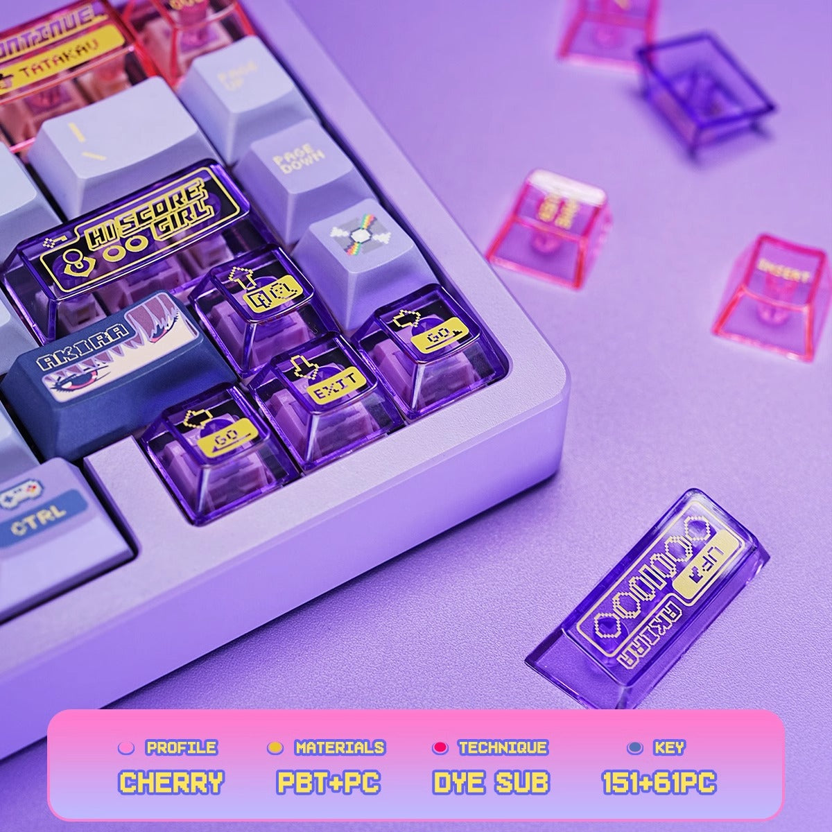 High Score Girl Keycap Set