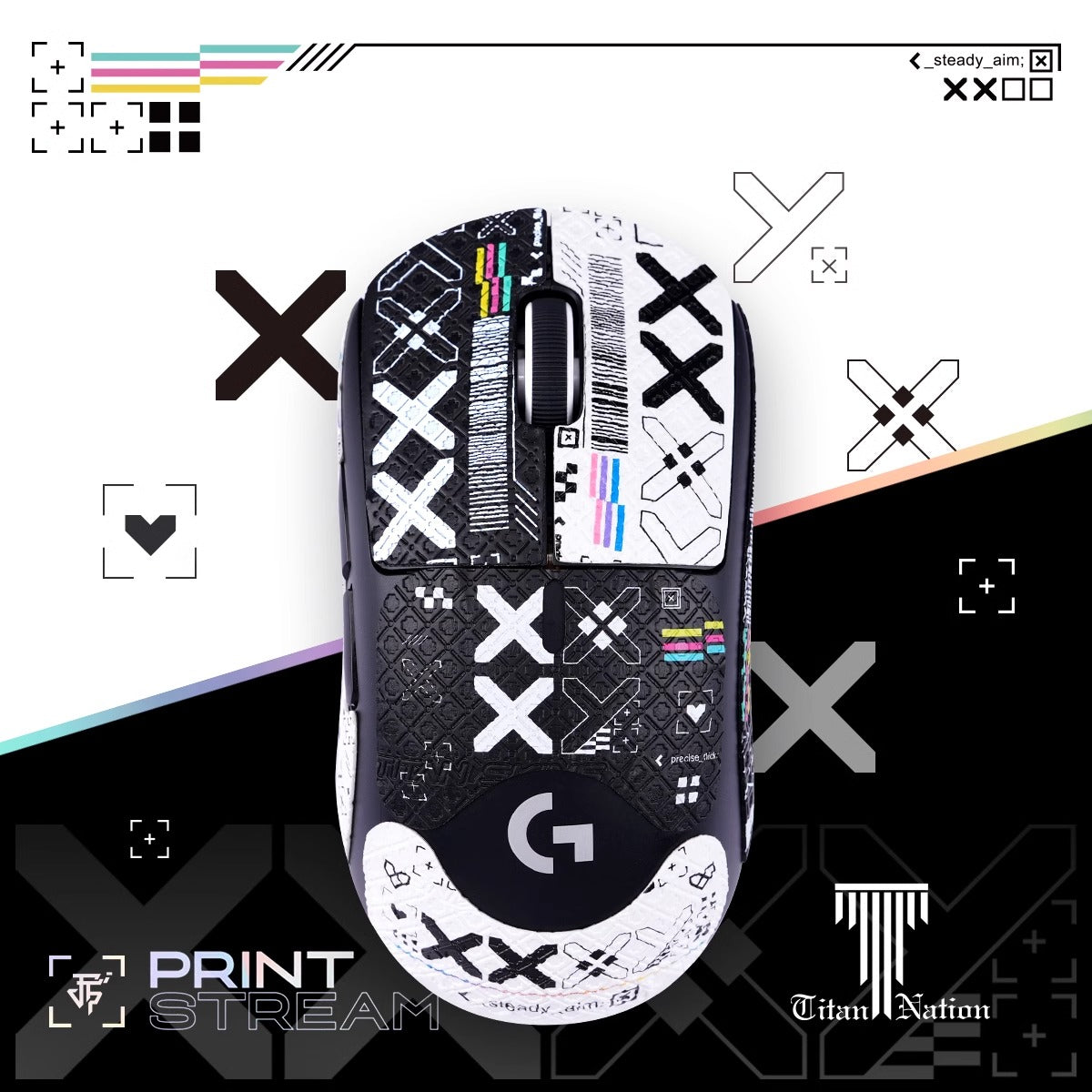 Mouse Grip Tape Full Coverage for Logitech GPW/Viper Self