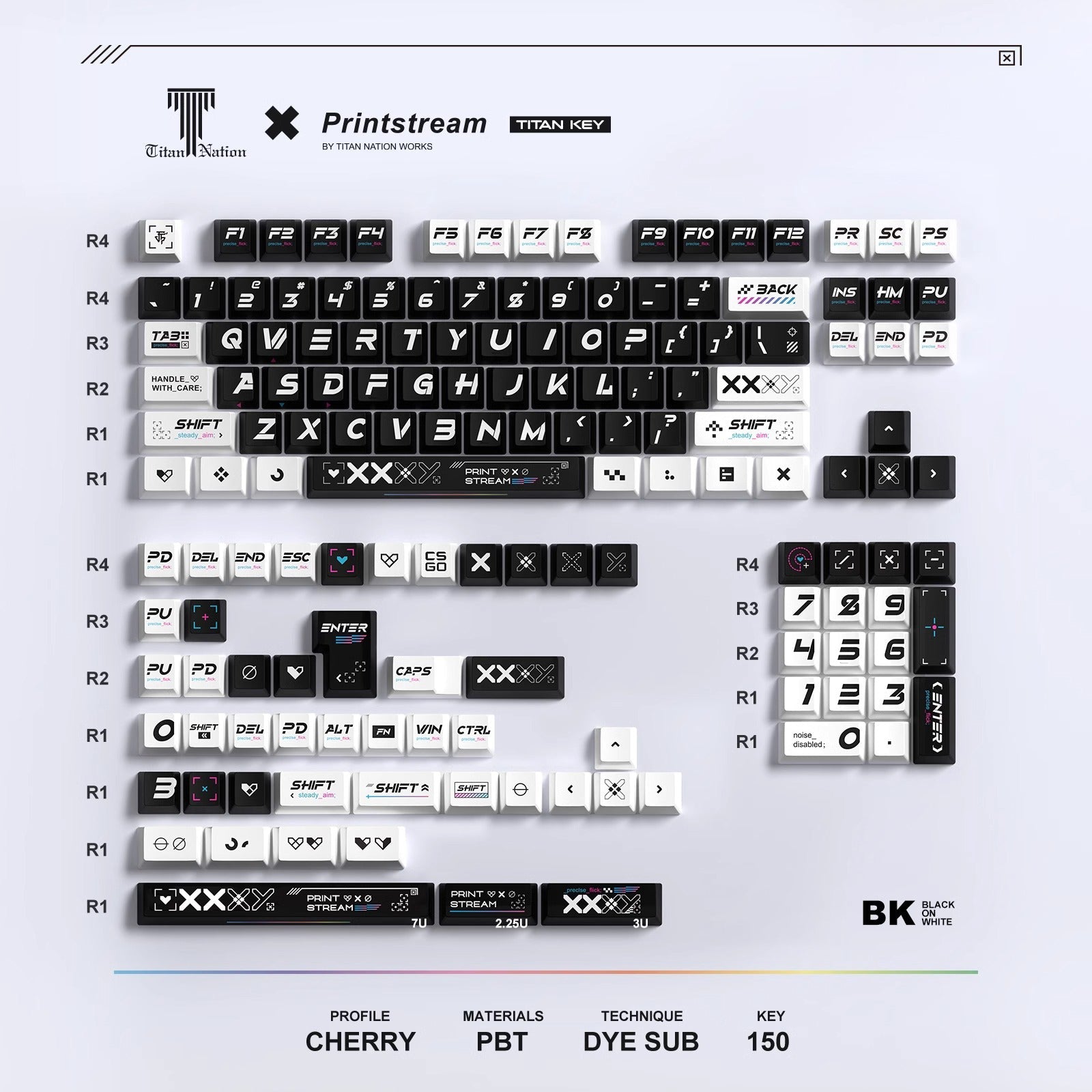 CSGO Printstream keycaps