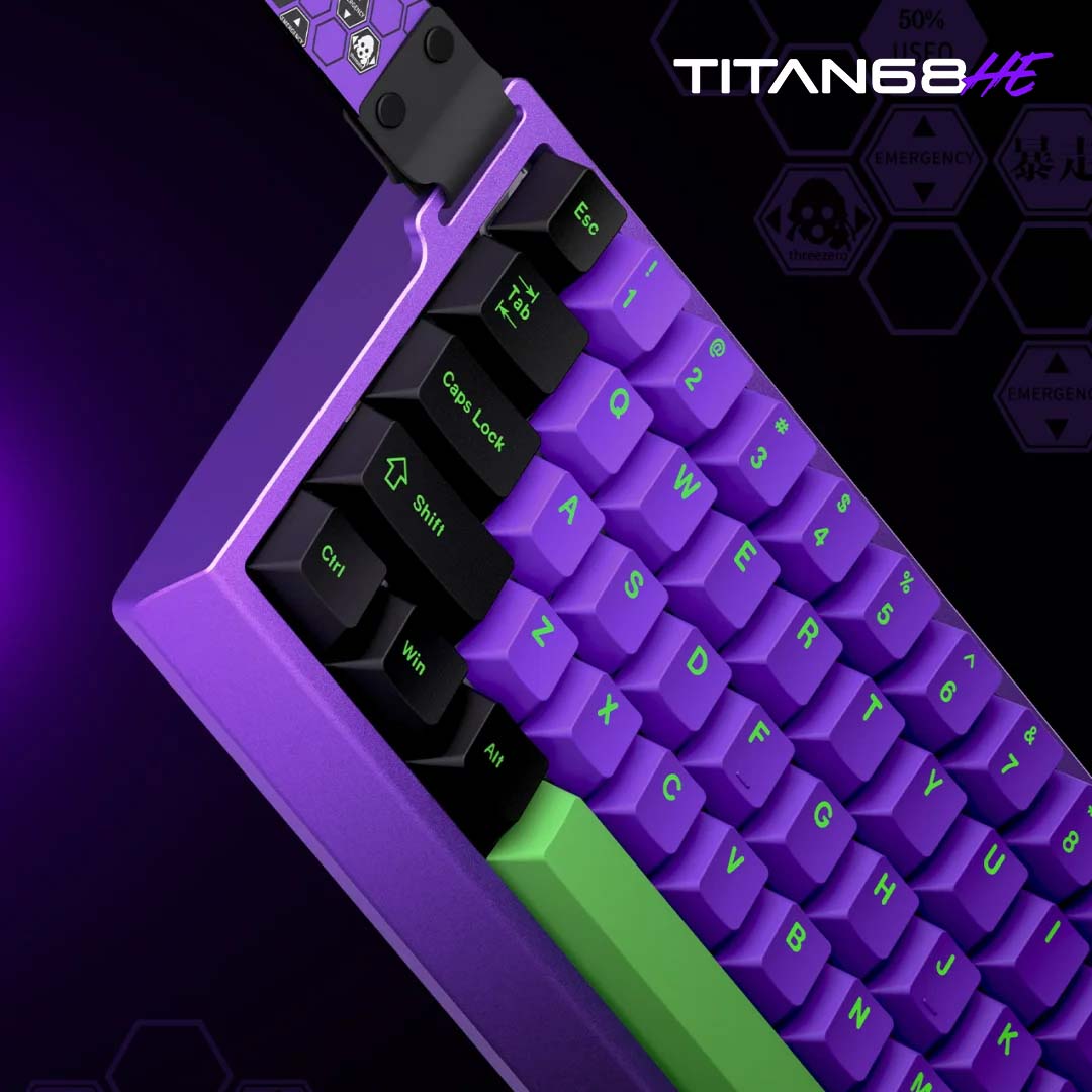 TITAN68HE Magnetic Switch Keyboard