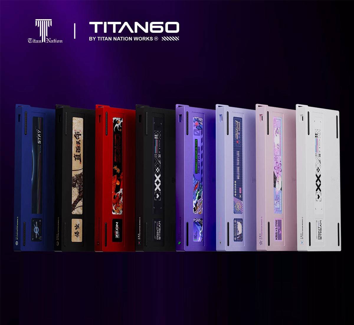 TITAN60 Keyboard Case Aluminum 60key Kit