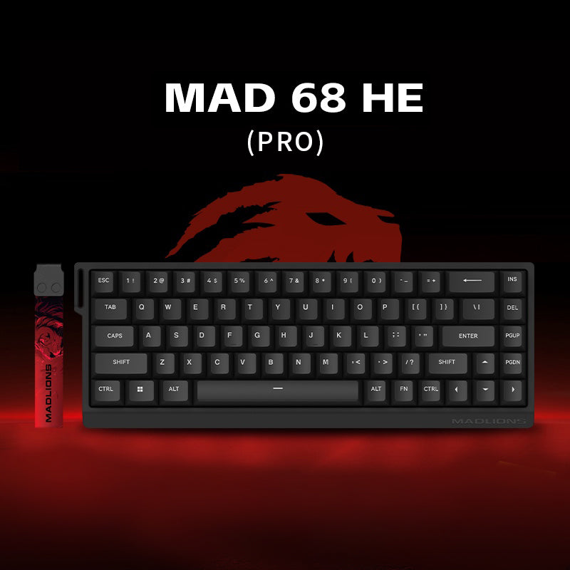 MADLIONS MAD60HE/MAD68HE Magnetic Game machinery Keyboard