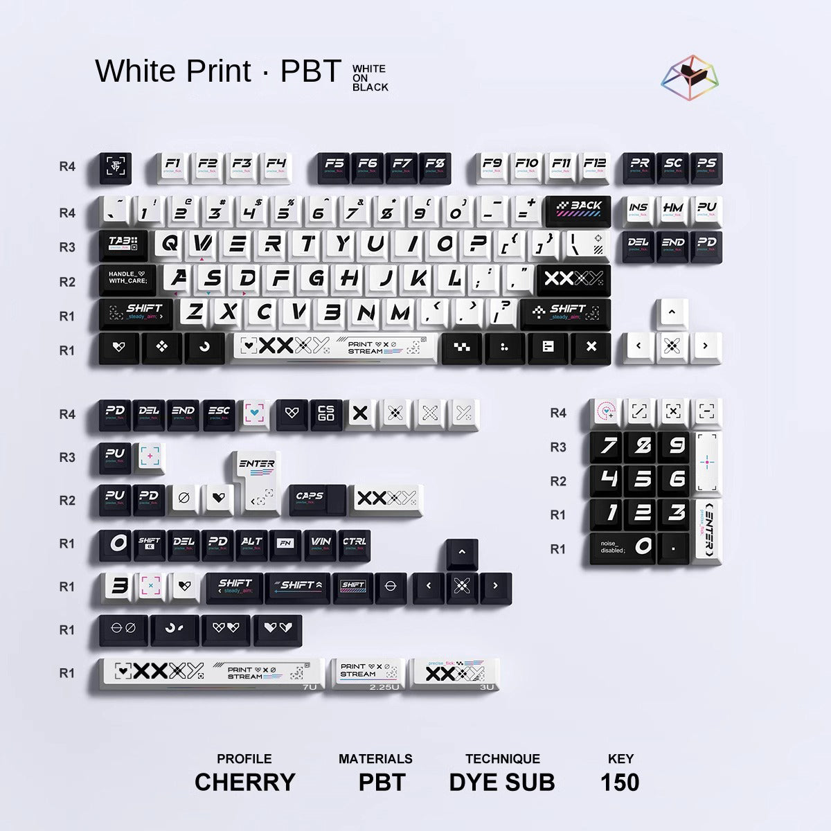 CSGO Printstream keycaps