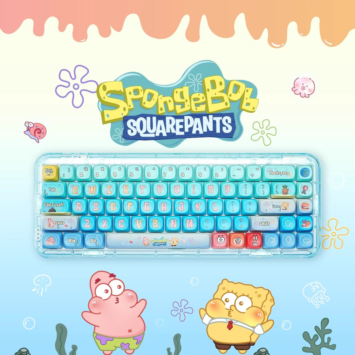 Spongebob Keycap Set